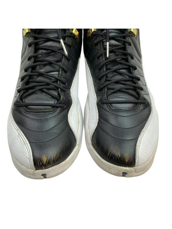 Rare Nike Air Jordan 12 Retro Wings Basketball Shoes Mens 11 Black/White/ Gold L main image 9